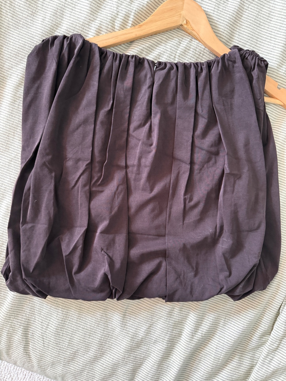 DISSH Ava modal blend top in chocolate brown - Picture 6 of 6